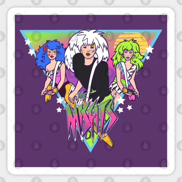 Jem's rivals The Misfits Magnet by Sketchy